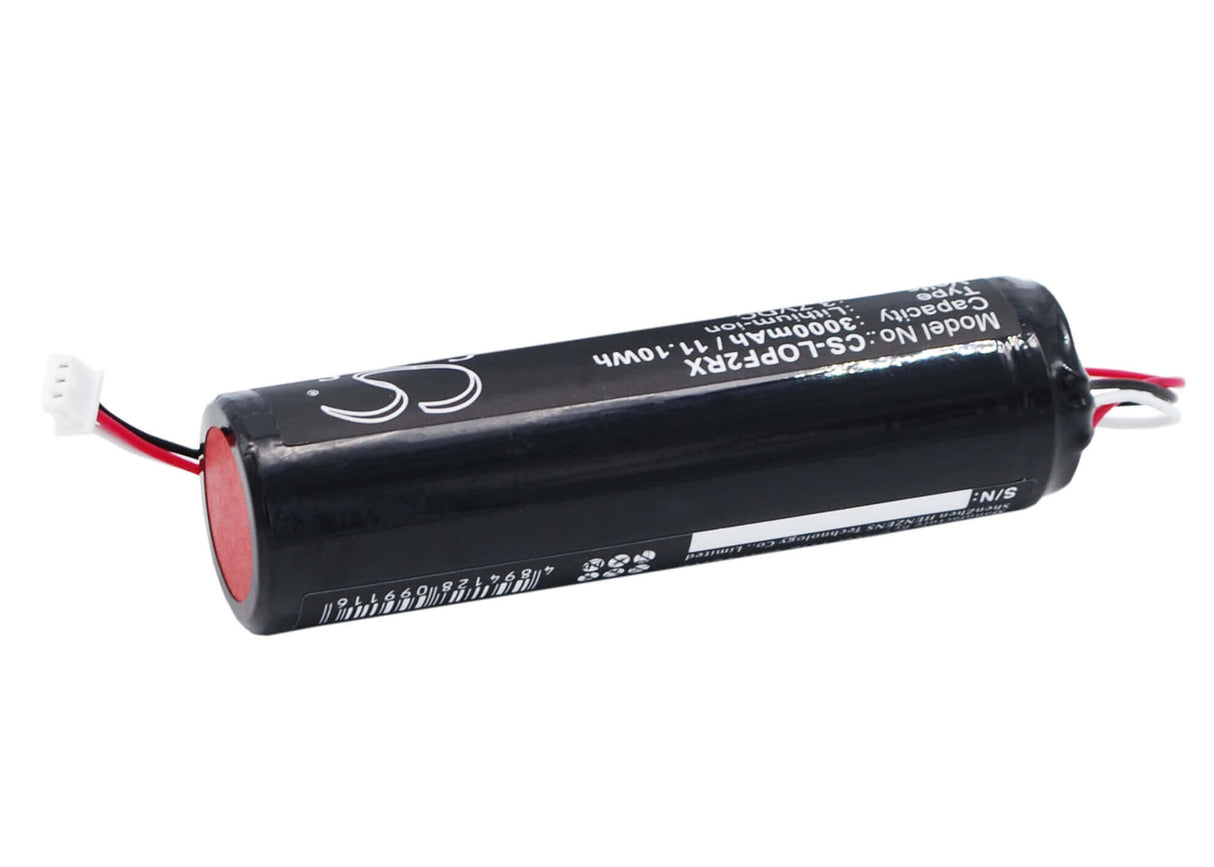 3.7V, Li-ion, 3000mAh, Speaker battery fits Logitech, Pure-fi Anywhere Speaker 2nd M, 11.10Wh Speaker Cameron Sino Technology Limited