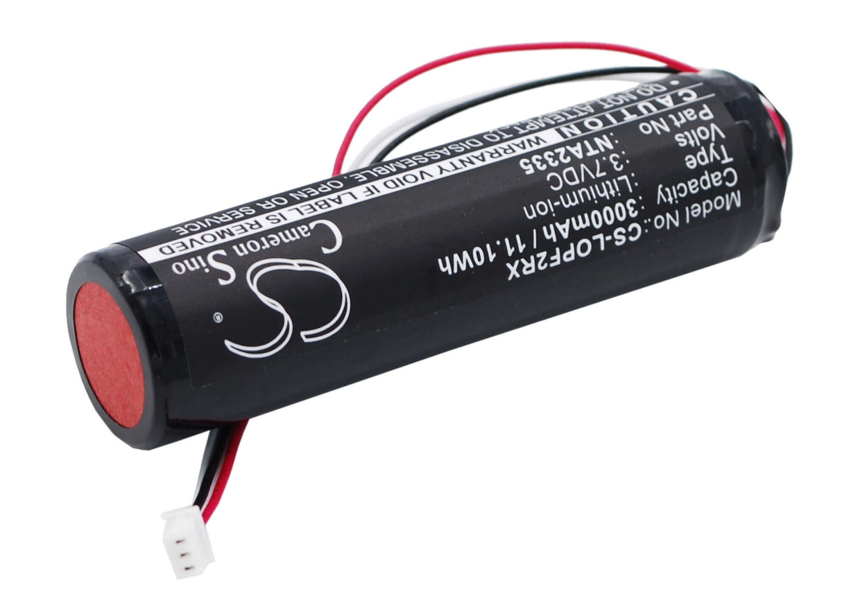 3.7V, Li-ion, 3000mAh, Speaker battery fits Logitech, Pure-fi Anywhere Speaker 2nd M, 11.10Wh Speaker Cameron Sino Technology Limited