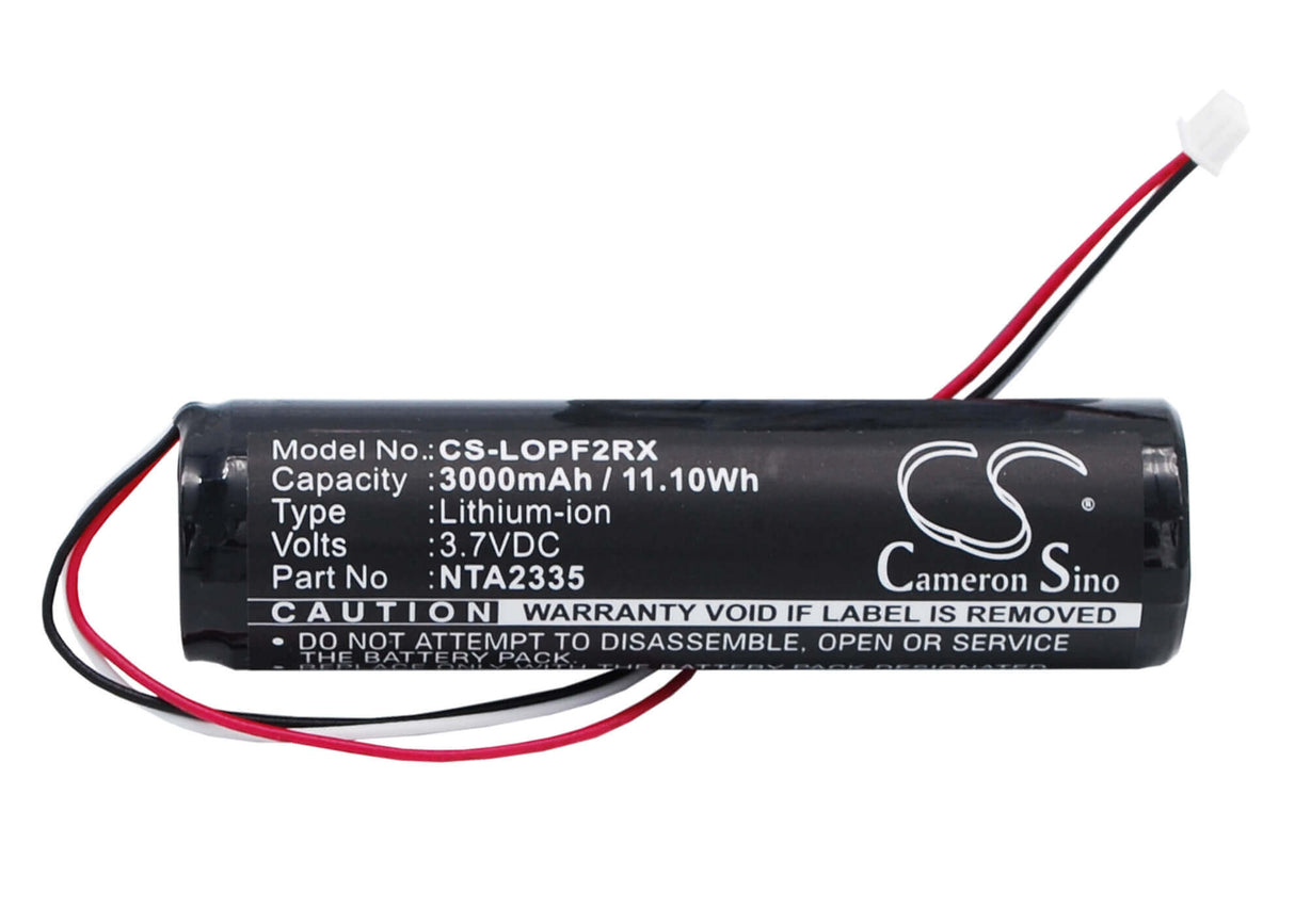 3.7V, Li-ion, 3000mAh, Speaker battery fits Logitech, Pure-fi Anywhere Speaker 2nd M, 11.10Wh Speaker Cameron Sino Technology Limited