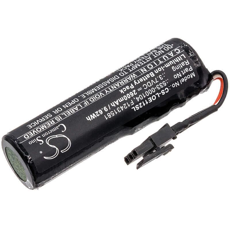 3.7V, Li-ion, 2600mAh, Speaker battery fits Logitech, Conferencecam Connect, Ears Boom 2, 9.62Wh Speaker Cameron Sino Technology Limited