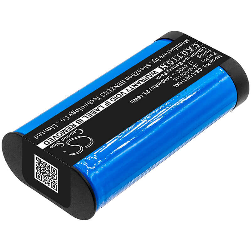 7.4V, Li-ion, 3400mAh, Speaker battery fits Logitech, S-00147, Ue Megaboom, 25.16Wh Speaker Cameron Sino Technology Limited