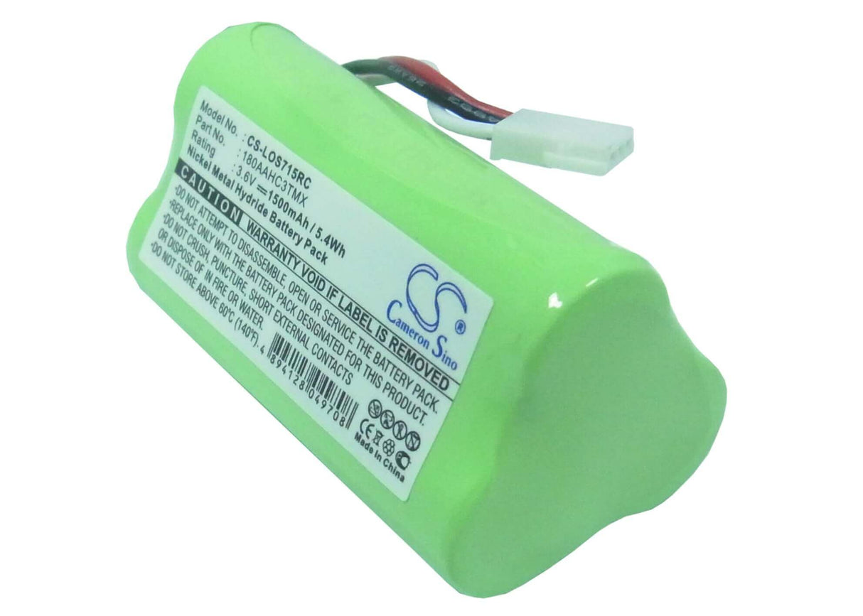 3.6V, Ni-MH, 1500mAh, Speaker battery fits Logitech, S315i, S715i, 5.40Wh Speaker Cameron Sino Technology Limited