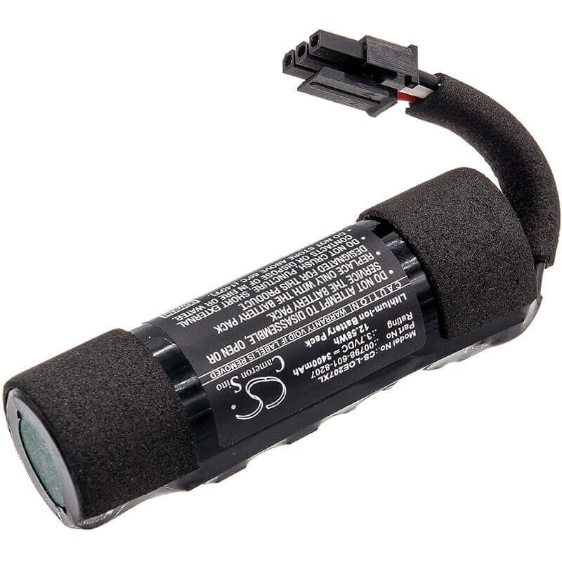 3.7V, Li-ion, 3400mAh, Speaker battery fits Logitech, Ue Boom 2, Ue Boom 2 Ultimate, 12.58Wh Speaker Cameron Sino Technology Limited