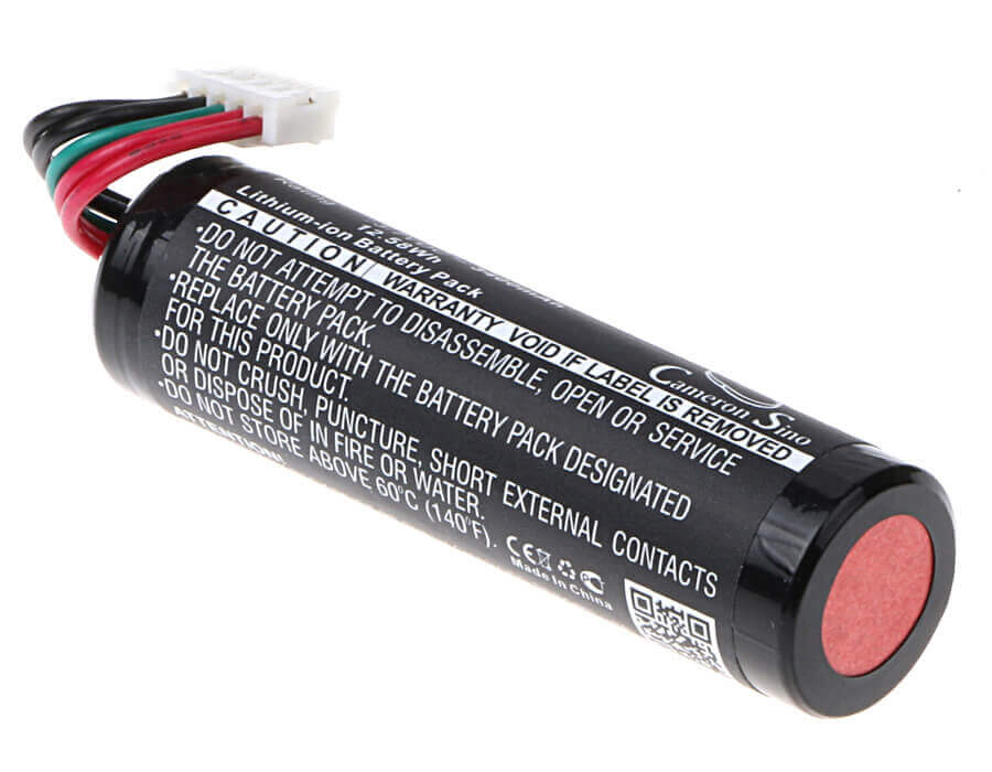 3,7V, Li-ion, 3400mAh, batterie pour haut-parleur compatible avec Logitech, Ue Roll, Ue Roll 1, 12,58Wh Haut-parleur Cameron Sino Technology Limited