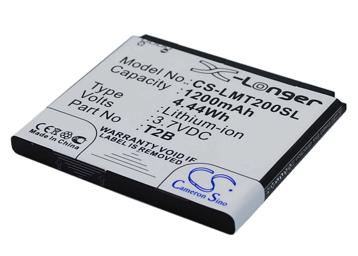 Battery For Lumigon T2 3.7v, 1200mah - 4.44wh Batteries for Electronics Cameron Sino Technology Limited (Suspended)