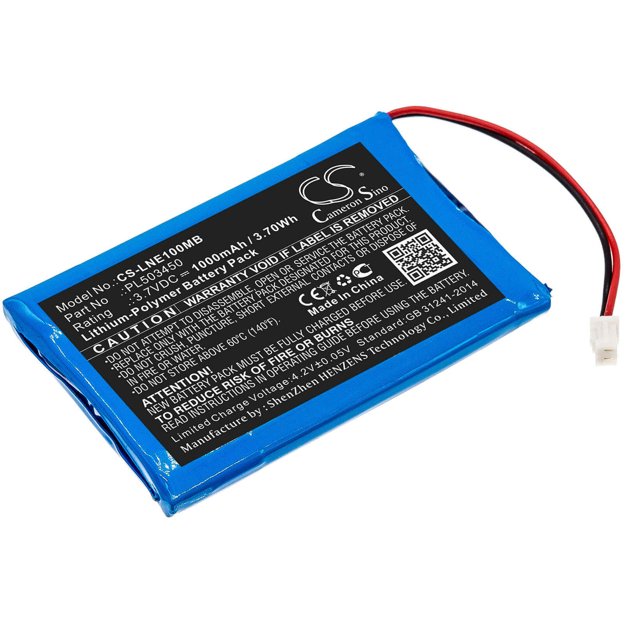 Batterie de Babyphone pour Luvion, Grand Elite 3,7v, 1000mah - 3,70wh BabyPhone Cameron Sino Technology Limited