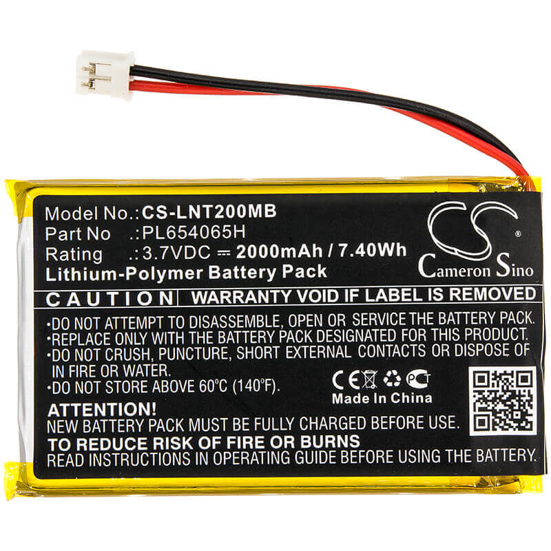 Babyphone Battery For Luvion, Prestige Touch 2 3.7v, 2000mah - 7.40wh BabyPhone Cameron Sino Technology Limited