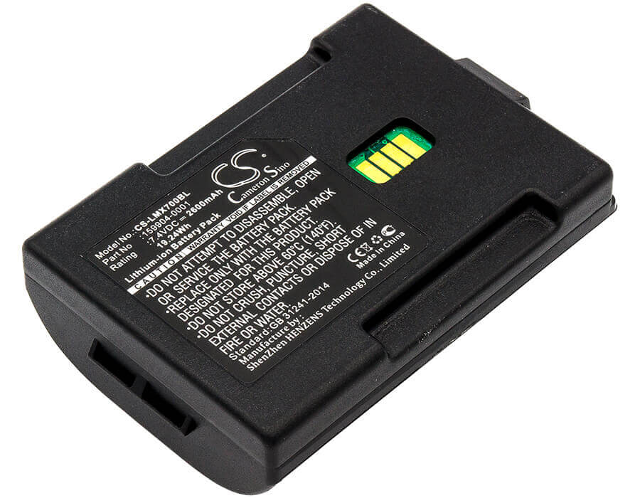 Barcode Scanner Battery For Lxe, Mx7 7.4v, 2600mah - 19.24wh Barcode Scanner Cameron Sino Technology Limited