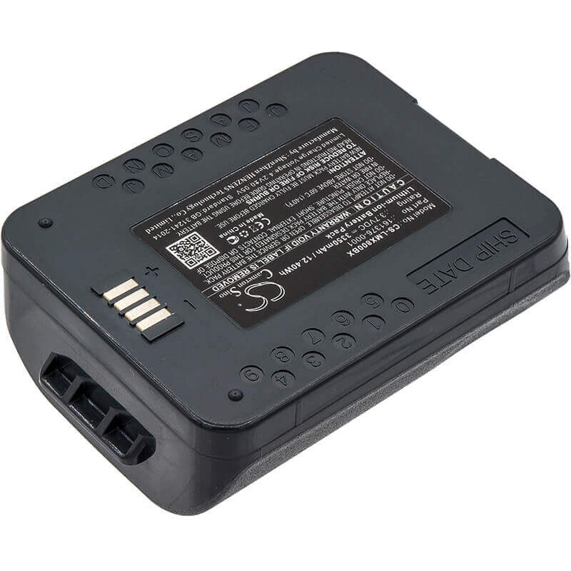 Batterie de scanner de code-barres pour Lxe, Mx8 3.7v, 3350mah - 12.40wh Scanner de code-barres Cameron Sino Technology Limited