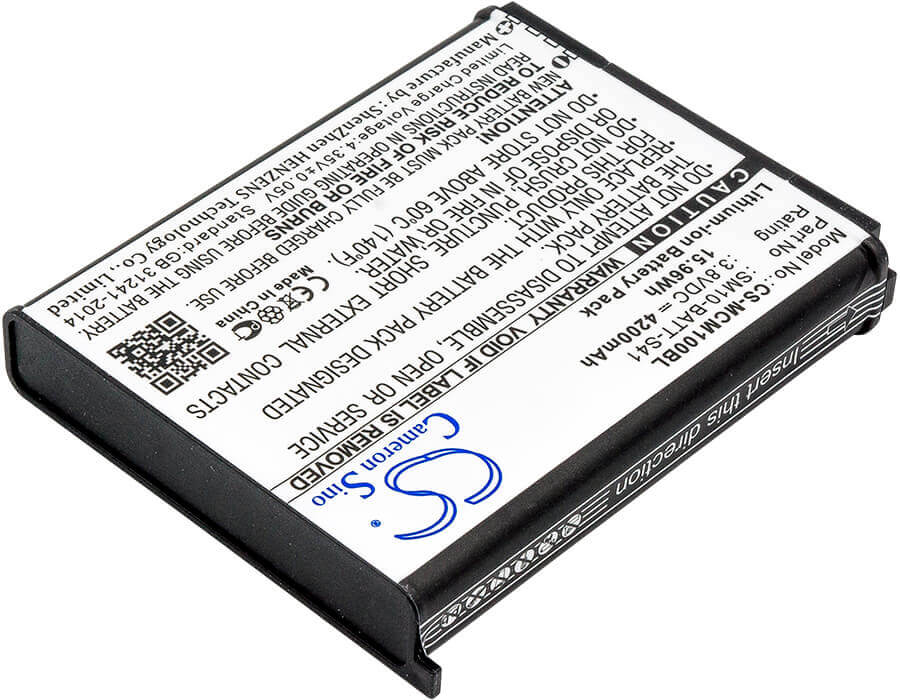 Barcode Scanner Battery For M3 Mobile, Sm10, Sm10lte 3.8v, 4200mah - 15.96wh Barcode Scanner Cameron Sino Technology Limited