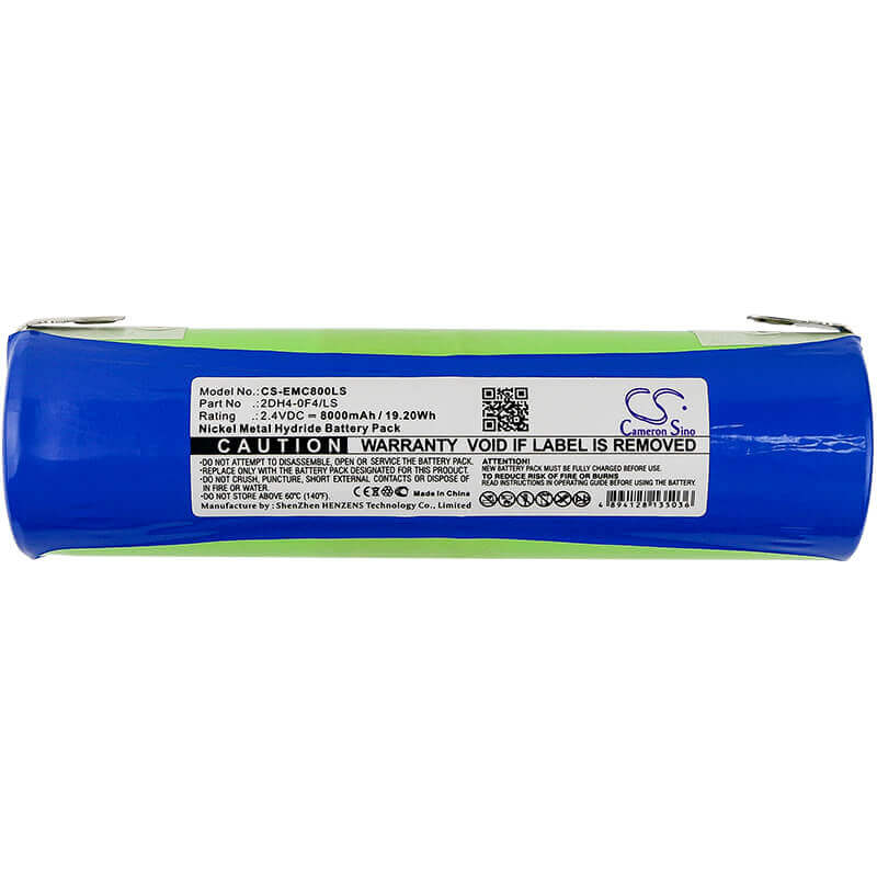 2.4V, Ni-MH, 8000mAh, Batterie d'éclairage d'urgence compatible avec Mackwell, Onelux, Orbik, Yuasa, B613, B613/24, 19.20Wh Éclairage d'urgence Cameron Sino Technology Limited