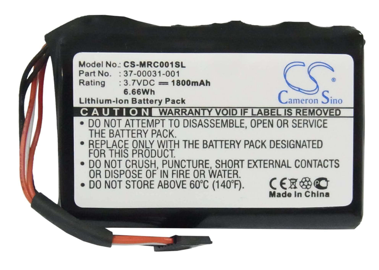 3.7V, Li-ion, 1800mAh, batterie GPS compatible Magellan, 37-00031-001, 2500t, Crossover, 6.66Wh GPS, Navigator Cameron Sino Technology Limited