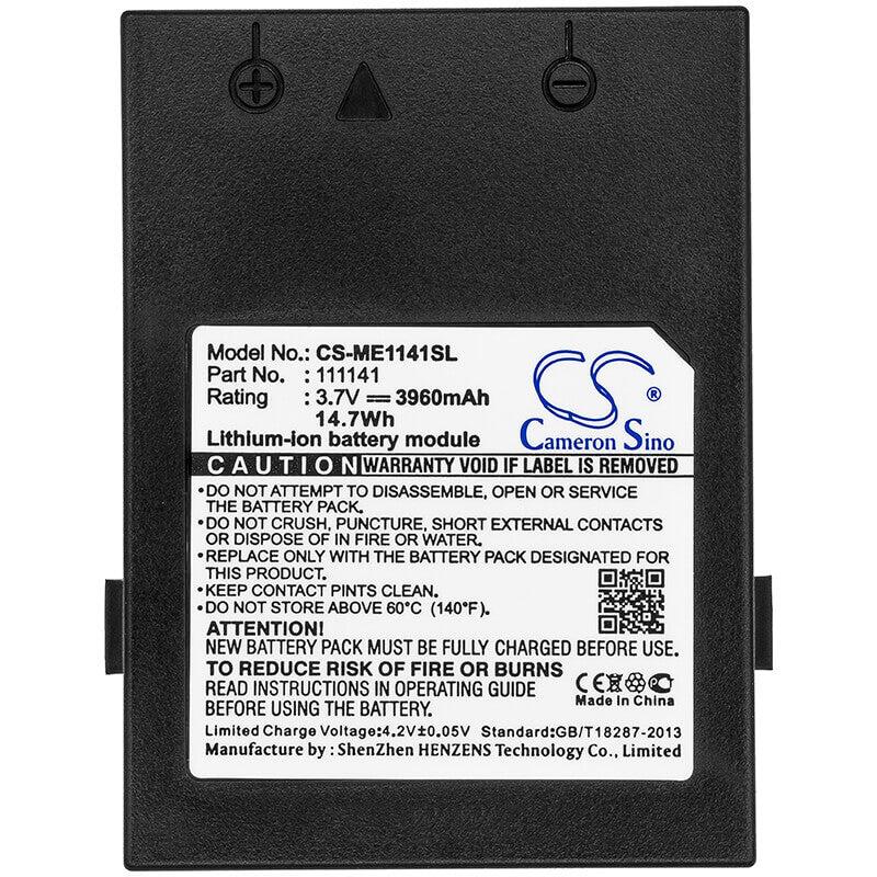 3,7V, Li-ion, 3960mAh, batterie GPS compatible avec Ashtech, Magellan, Mobilemapper Cx Gis-gps Receiv, 14,65Wh GPS, Navigator Cameron Sino Technology Limited