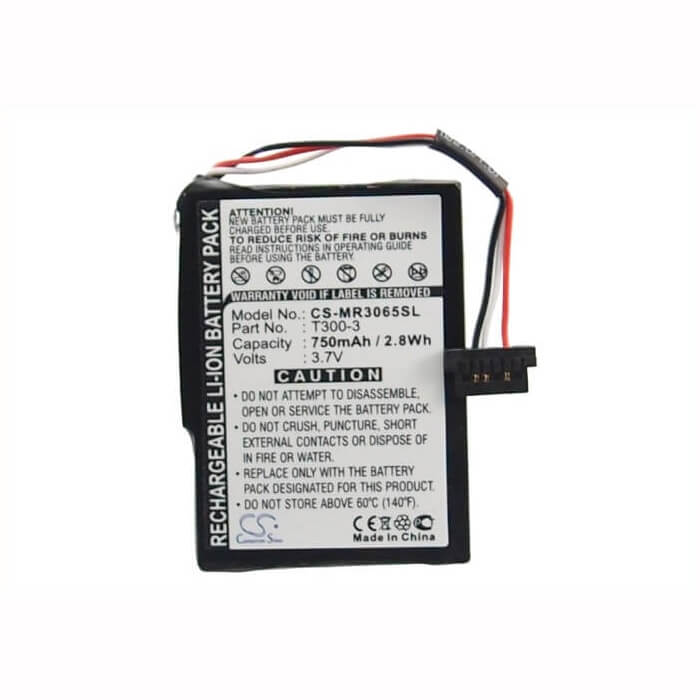 3,7V, Li-ion, 750mAh, batterie GPS compatible avec Magellan, T300-3, Rm5220sgluc, Roadmate 3055, 2,78Wh GPS, Navigator Cameron Sino Technology Limited