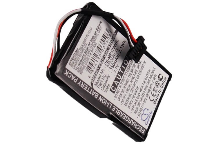 3.7V, Li-ion, 750mAh, batterie GPS compatible avec Magellan, 2793801j3, Roadmate 1700, 2.78Wh GPS, Navigator Cameron Sino Technology Limited