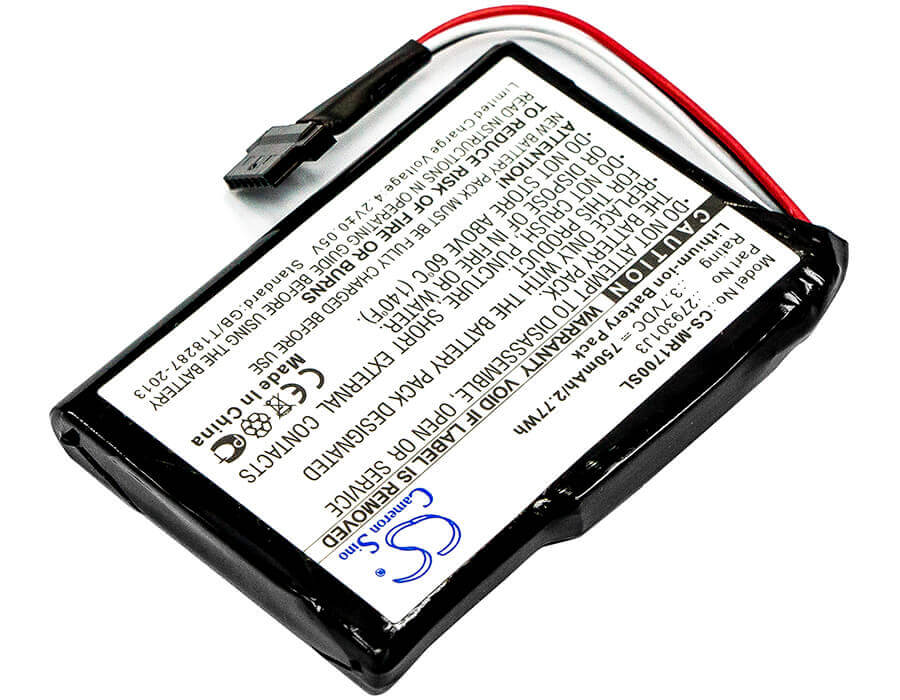 3.7V, Li-ion, 750mAh, batterie GPS compatible avec Magellan, 2793801j3, Roadmate 1700, 2.78Wh GPS, Navigator Cameron Sino Technology Limited