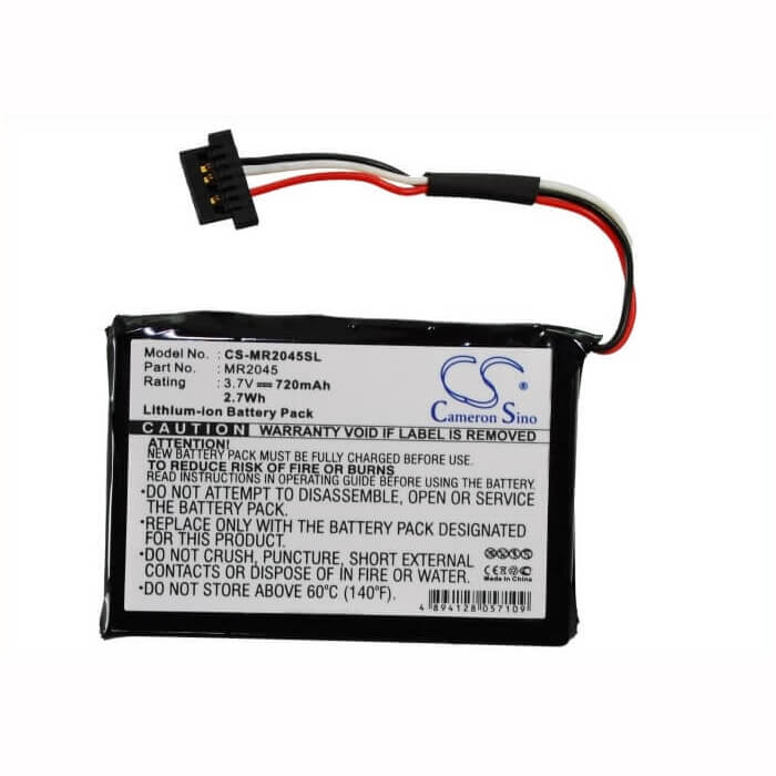 3.7V, Li-ion, 720mAh, batterie GPS compatible avec Magellan, Mr2045, Roadmate 2045, Roadmate 2045t-lm, 2.66Wh GPS, Navigator Cameron Sino Technology Limited