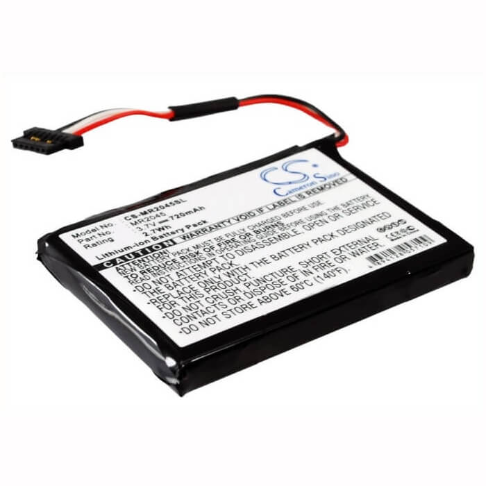 3.7V, Li-ion, 720mAh, batterie GPS compatible avec Magellan, Mr2045, Roadmate 2045, Roadmate 2045t-lm, 2.66Wh GPS, Navigator Cameron Sino Technology Limited