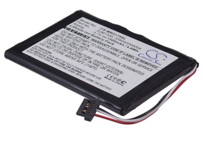 3.7V, Li-ion, 1300mAh, batterie GPS compatible Magellan, 338040000004, Roadmate 5175-lm, Roadmate 5175tlm, 4.81Wh GPS, Navigator Cameron Sino Technology Limited