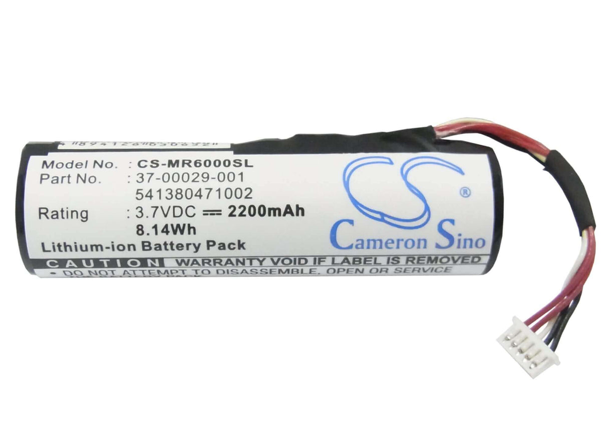 3,7V, Li-ion, 2200mAh, batterie GPS compatible Magellan, 541380471002, Roadmate 6000, Roadmate 6000t, 8,14Wh GPS, Navigator Cameron Sino Technology Limited