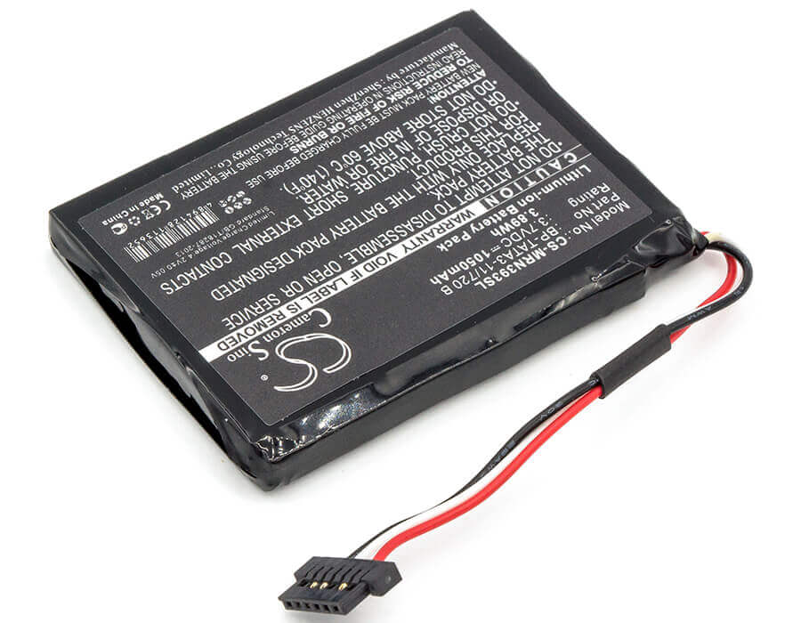 3.7V, Li-ion, 1050mAh, batterie GPS compatible avec Mio, Magellan, Bp-tata3-11/720 B, Roadmate N393m-4300, Roadmate N393m-5000, 3.89Wh GPS, Navigator Cameron Sino Technology Limited