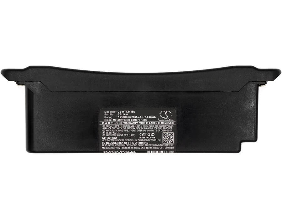 Crane Battery For Magnetek, MLTX Transmitter, replaces Bt114-0 7.2v, 2000mah - 14.40wh Crane Remote Control Cameron Sino Technology Limited