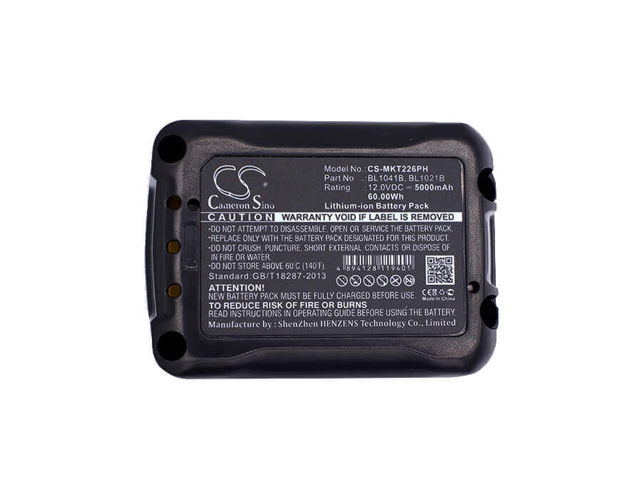 Batterie d'outils électriques pour Makita, outil Cxt 12v Max, Cxt Max 12 volts, Ct226 12v, 5000mah - 60.00wh Outils électriques Cameron Sino Technology Limited (Outils électriques)