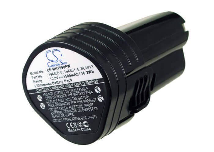 10,8V, Li-ion, 1500mAh, batterie pour outils électriques compatible avec Makita, 194550-6, Cc300, Cc300d, 16,2Wh Outils électriques Cameron Sino Technology Limited (Outils électriques)