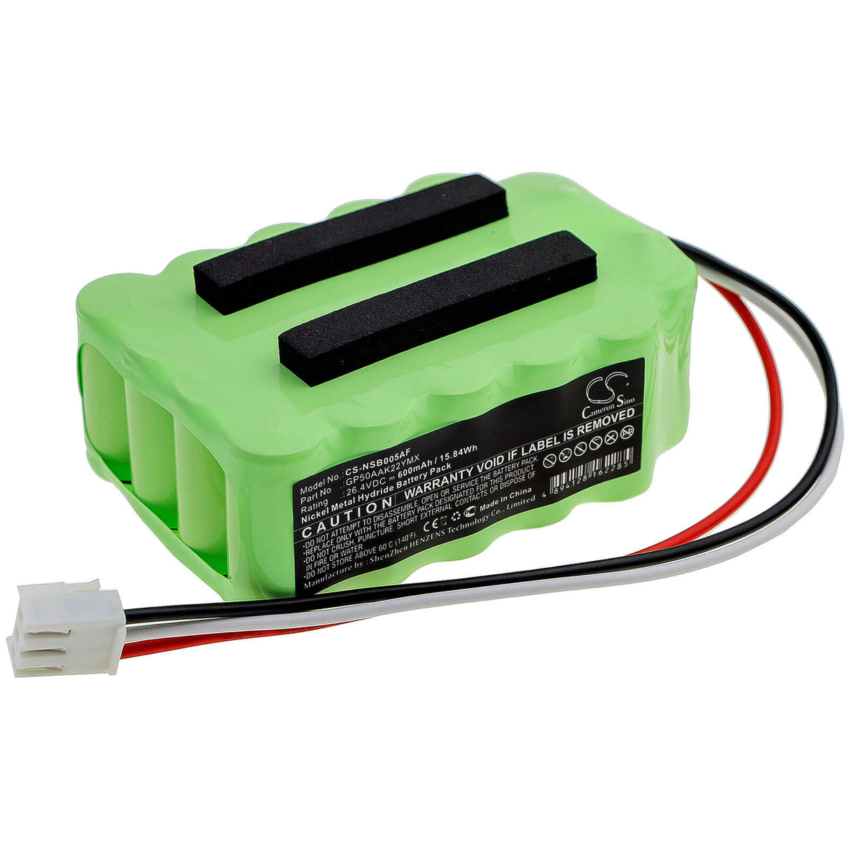 Batterie de porte automatique pour Manusa, 111360177, Gp50aak22ymx 26.4v, 600mah - 15.84wh Portes automatiques Cameron Sino Technology Limited