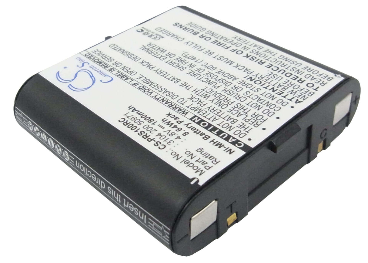 Battery For Marantz Ts5000/02 4.8v, 1800mah - 8.64wh Remote Control Cameron Sino Technology Limited (Suspended)
