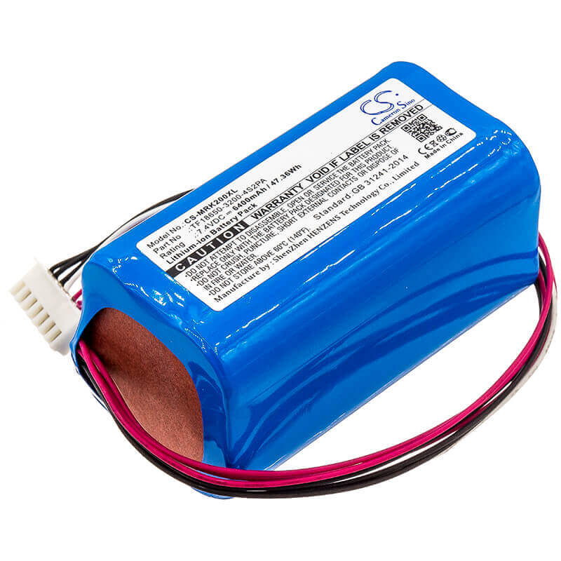 7,4 V, Li-ion, 6400 mAh, batterie de haut-parleur compatible avec Marshall, Kilburn Ii, Kilburn Ii V2, 47,36 Wh Haut-parleur Cameron Sino Technology Limited