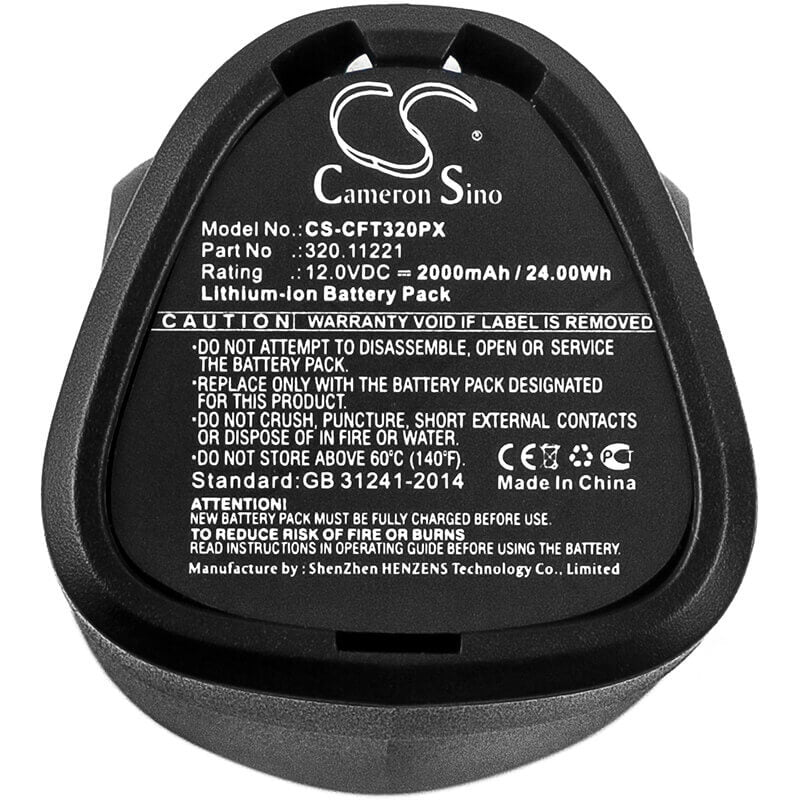 Battery For Mastercraft 054-1259-2, Craftsman Nextec, 9-11221 12v, 2000mah - 24.00wh Power Tools Cameron Sino Technology Limited (Power Tools)