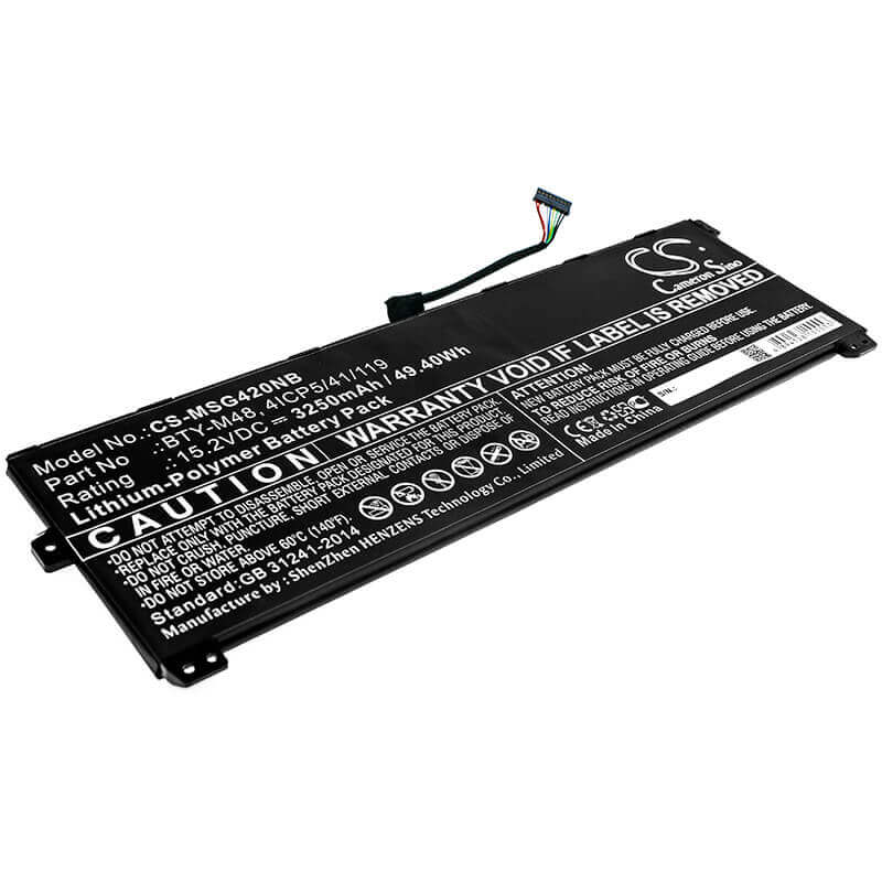 Battery For Mechrevo, I5 8250u 256gb, I5 8250u 8gb, I7 8550u 256gb 15.2v, 3250mah - 49.40wh Notebook, Laptop Cameron Sino Technology Limited