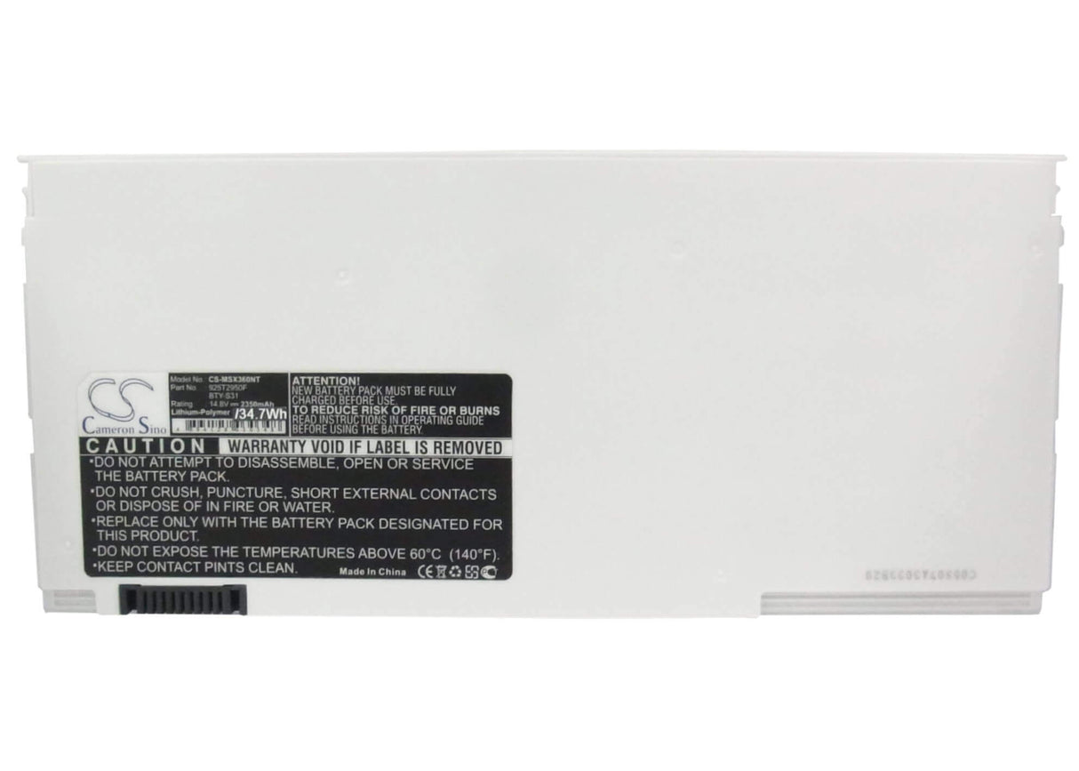 Battery For Medion Akoya Md97199, Akoya Md97201, Akoya Md97247 14.8v, 2350mah - 34.78wh Notebook, Laptop Cameron Sino Technology Limited (Suspended)