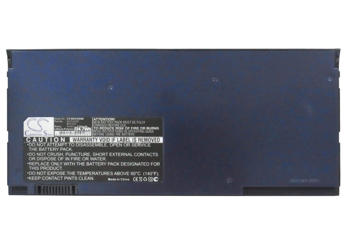 Battery For Medion Akoya Md97199, Akoya Md97201, Akoya Md97247 14.8v, 2350mah - 34.78wh Notebook, Laptop Cameron Sino Technology Limited (Suspended)