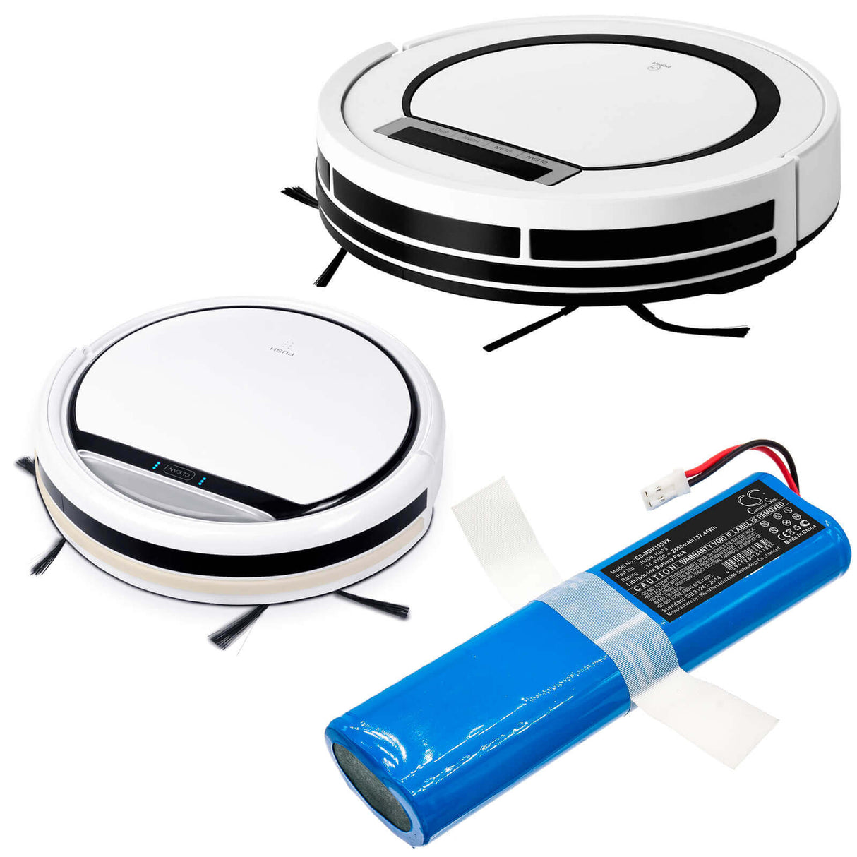 14.4V, Li-ion, 2600mAh, Vacuum battery fits Tesla, Medion, Md13202, Md18500, Md18501, 37.44Wh Vacuum Cameron Sino Technology Limited