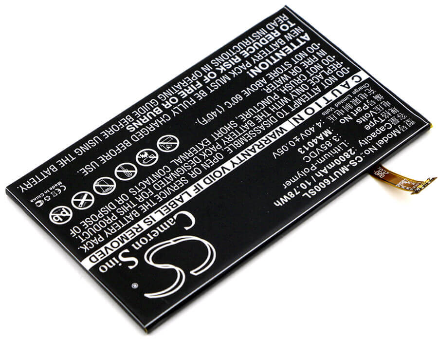3.85V, Li-Polymer, 2800mAh, SmartPhone battery fits Meitu, Mb1503, M6, M6s, 10.78Wh Mobile, SmartPhone Cameron Sino Technology Limited (Smartphone)