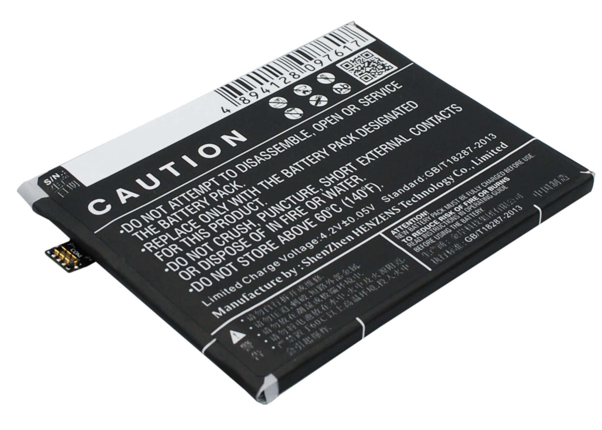3.8V, Li-Polymer, 3100mAh, SmartPhone battery fits Meizu, Bt42, M1, Note, 11.78Wh Mobile, SmartPhone Cameron Sino Technology Limited (Smartphone)