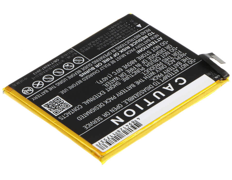 3.85V, Li-Polymer, 2800mAh, SmartPhone battery fits Meizu, Bt68, M3, M3 Mini, 10.78Wh Mobile, SmartPhone Cameron Sino Technology Limited (Smartphone)