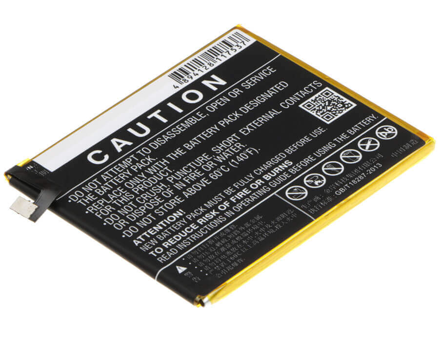 3.85V, Li-Polymer, 2800mAh, SmartPhone battery fits Meizu, Bt68, M3, M3 Mini, 10.78Wh Mobile, SmartPhone Cameron Sino Technology Limited (Smartphone)
