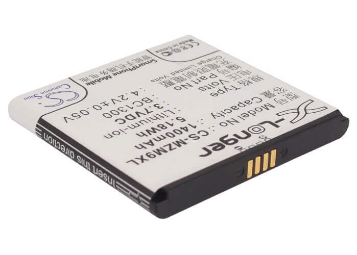 Batterie pour Meizu M9 3,7v, 1400mah - 5,18wh Batteries pour l'électronique Cameron Sino Technology Limited (Suspendu)
