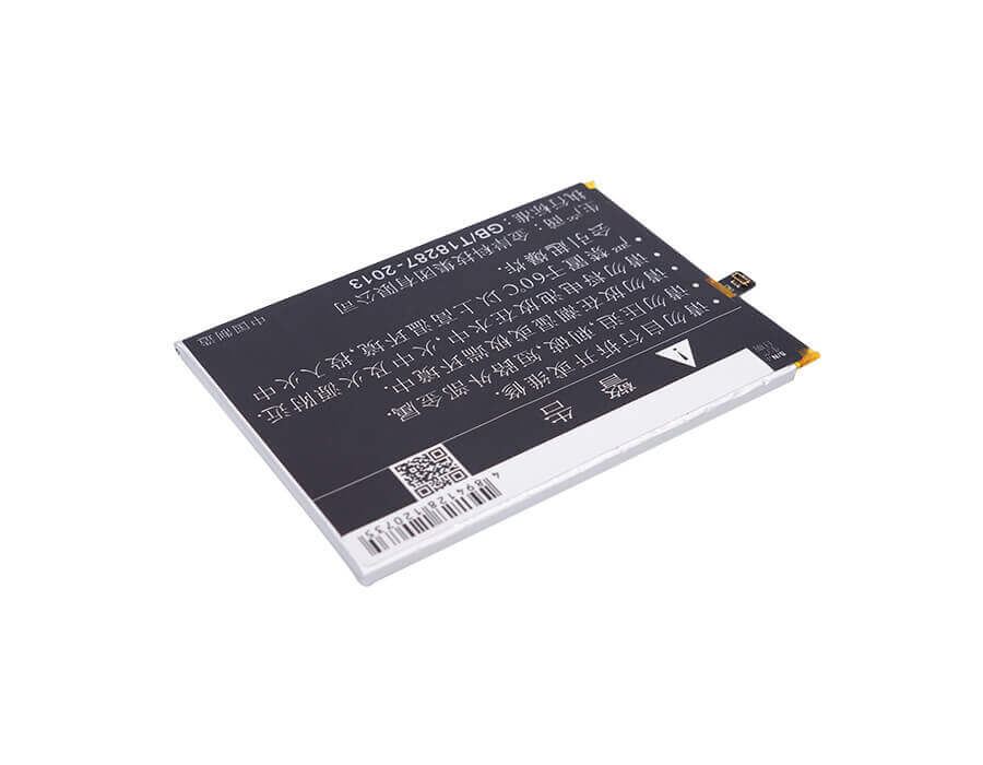 3,85V, Li-Polymer, 4100mAh, batterie de smartphone compatible avec Meizu, Bs25, M3 Max, Meilan Max, 15,79Wh Mobile, Smartphone Cameron Sino Technology Limited (Smartphone)