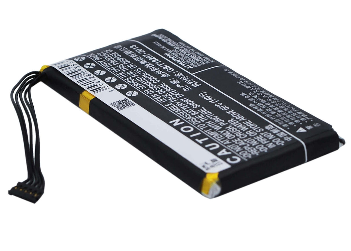 3.7V, Li-Polymer, 1600mAh, SmartPhone battery fits Meizu, Bt-m1, M030, Mx, 5.92Wh Mobile, SmartPhone Cameron Sino Technology Limited (Suspended)