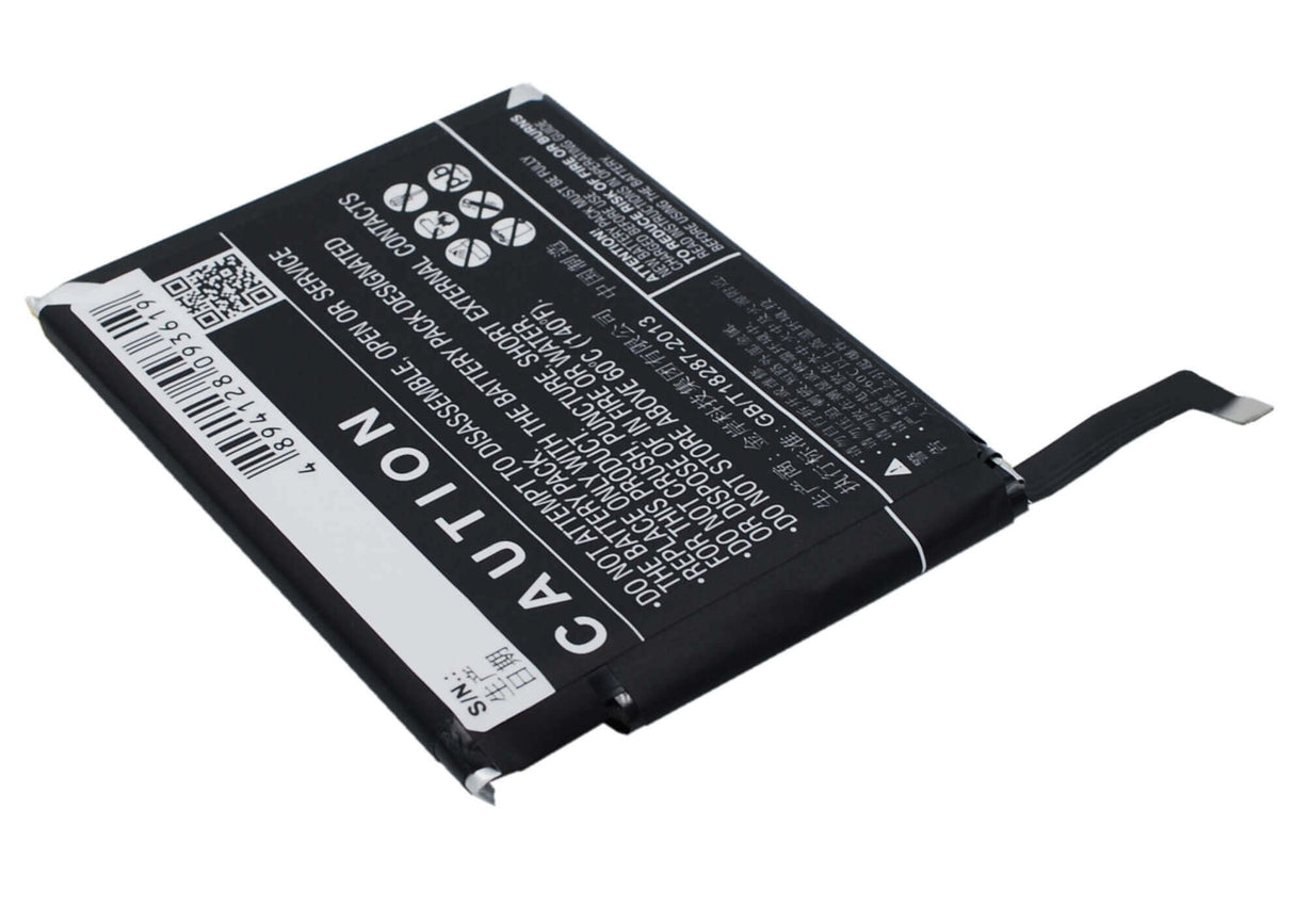 3.8V, Li-Polymer, 3100mAh, SmartPhone battery fits Meizu, Bt40, M460, M461, 11.78Wh Mobile, SmartPhone Cameron Sino Technology Limited (Smartphone)