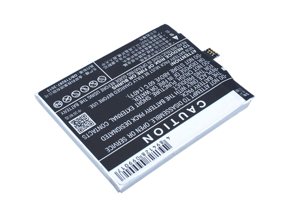 3.8V, Li-Polymer, 3350mAh, SmartPhone battery fits Meizu, Bt41, M462u, Mx4 Pro, 12.73Wh Mobile, SmartPhone Cameron Sino Technology Limited (Smartphone)