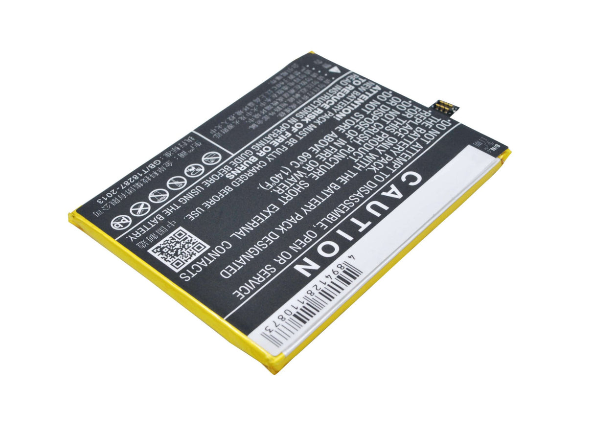 3.8V, Li-Polymer, 2900mAh, SmartPhone battery fits Meizu, Bt45a, M2 Note M571c, M2 Note M571h, 11.02Wh Mobile, SmartPhone Cameron Sino Technology Limited (Smartphone)