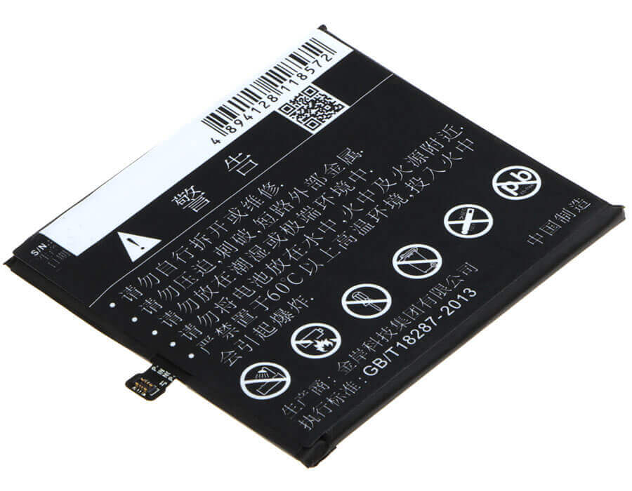 3.8V, Li-Polymer, 2500mAh, SmartPhone battery fits Meizu, Bt53, M570c, M570m, 9.5Wh Mobile, SmartPhone Cameron Sino Technology Limited (Smartphone)