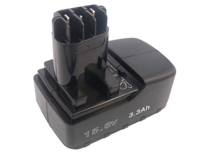 15.6V, Ni-MH, 3300mAh, batterie pour outils électriques compatible avec Metabo, 6.02260.00, Bs 15.6 Plus, Bst 15.6, 51.48Wh Outils électriques Cameron Sino Technology Limited (Suspendu)