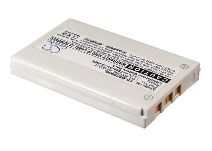Batterie de scanner de codes-barres pour Metrologic Ms5500, Ms5500 Optimus S, Sp5500 3.7v, 750mah - 2.78wh Scanner de codes-barres Cameron Sino Technology Limited
