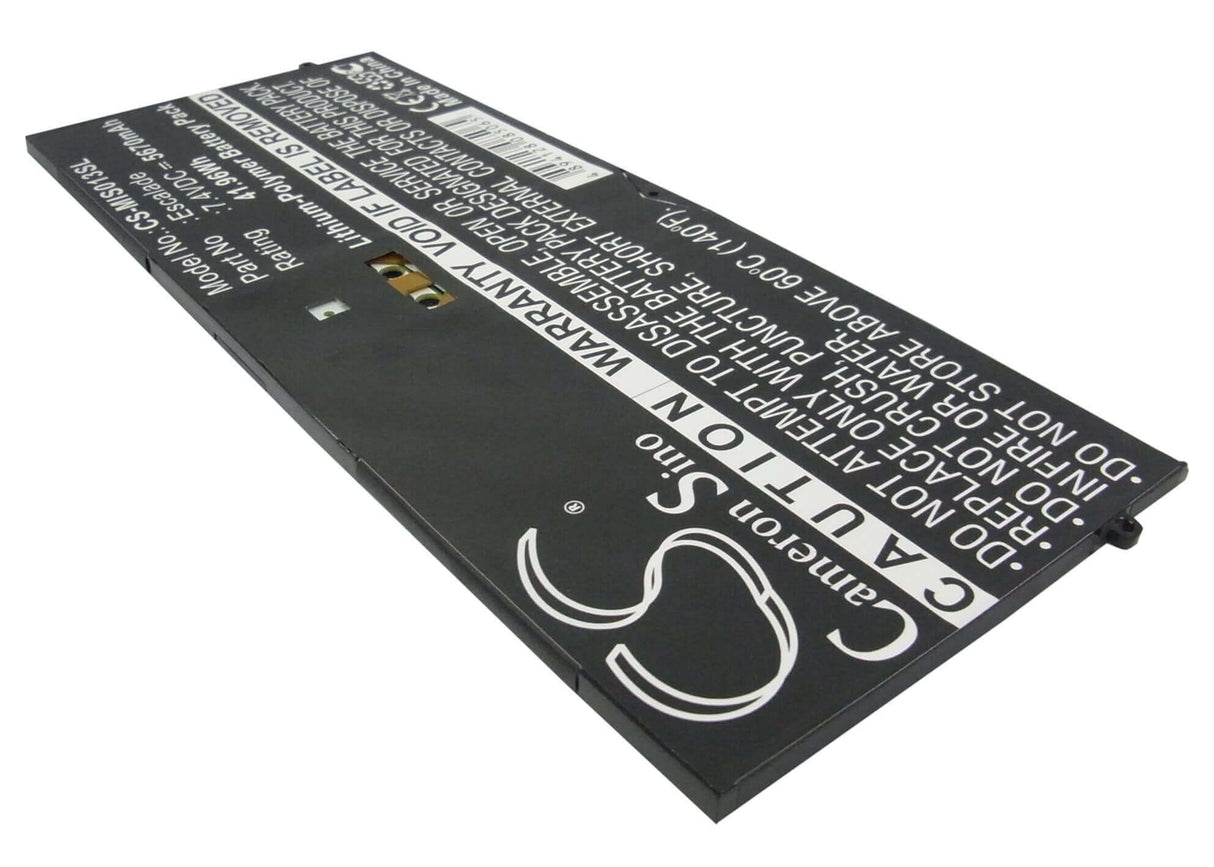 7.4V, Li-Polymer, 5670mAh, Tablet battery fits Microsoft, 2icp5/94/104, 9sr-00013, Surface Pro, 41.96Wh Tablet Cameron Sino Technology Limited